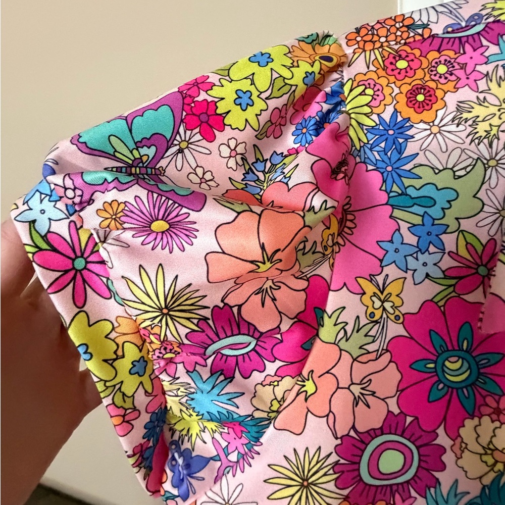 SSYS Pink Floral Two-Piece Shirt and Skort Set - Picture 3 of 11
